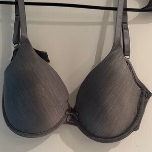 Secret Treasures Charcoal Gray Bra